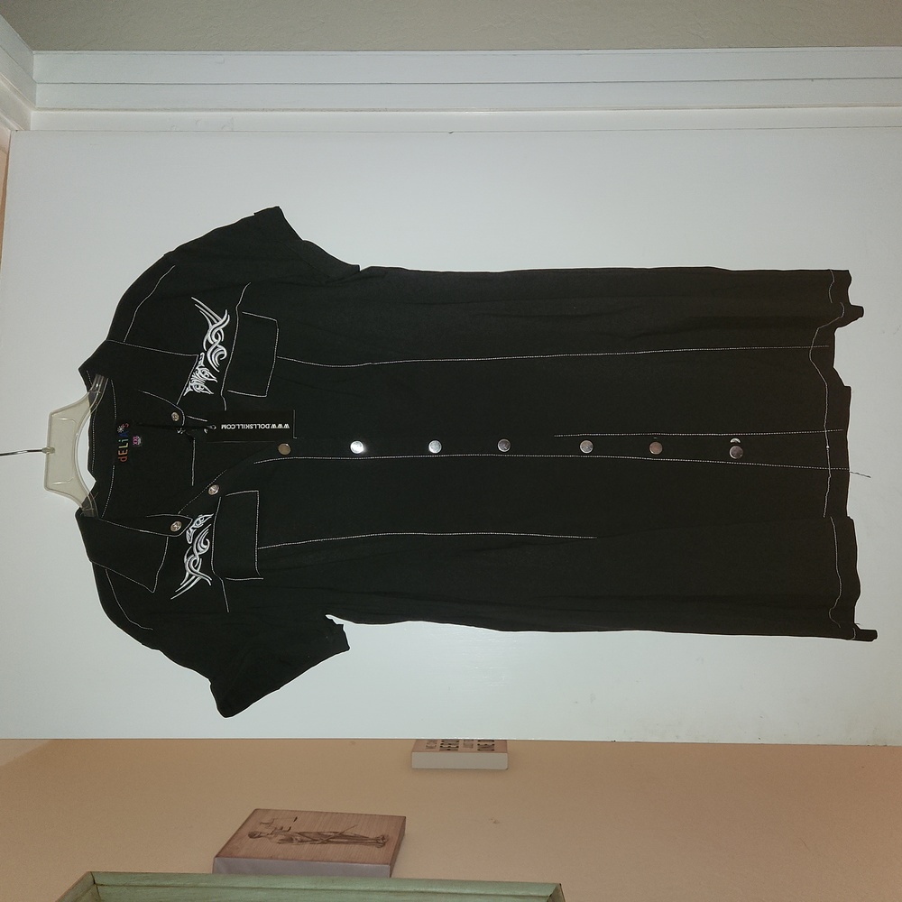 Delia's Rockabilly Black Dress XXL